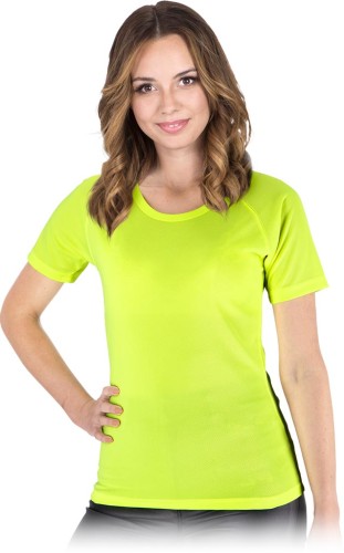 T-shirt damski ts-evora żółty
