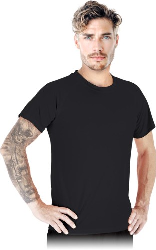 T-shirt ts-porto-ss czarny