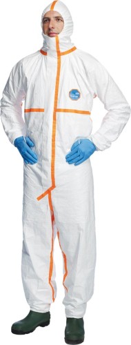Lekki kombinezon ochronny TYVEK® 800 J wykonany z włókniny TYVEK®. TYVEK-800J