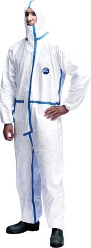Kombinezon ochronny TYVEK®CLASSIC PLUS wykonany z oddychającego materiału Tyvek®. TYVEKP-CHF5W