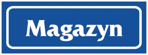 Anro Znak „Magazyn”. Z-R21-F-90x240
