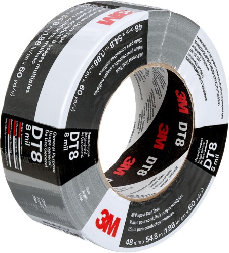 Taśma naprawcza dt8 czarny 48 mm x 23 m