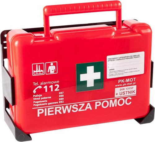 Apteczka pierwszej pomocy 8% vat az2 czerwony 26x17x8