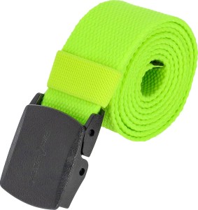 Pasek belt-flar żółty 120 cm