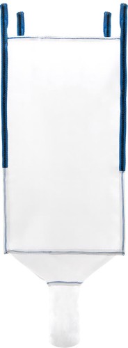 Worek typu big bag big-bag-ol-w biało-niebieski 95x95x185 cm