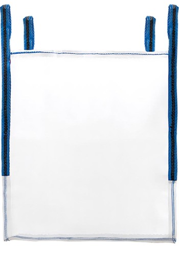 Worek typu big bag big-bag-oz biało-niebieski 90x90x100 cm