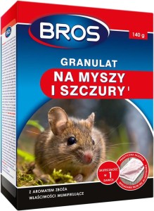 Granulat Na Myszy I Szczury BROS BROS-GRAN-MYSZ