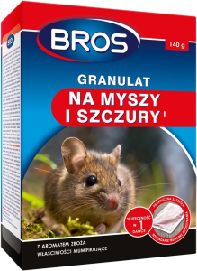Granulat Na Myszy I Szczury BROS BROS-GRAN-MYSZ