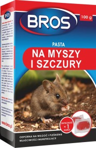 Pasta na myszy i szczury. BROS-PAS-MYSZ100