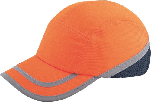 Przemysłowy hełm lekki. BUMPCAPFLUO pomarańczowy