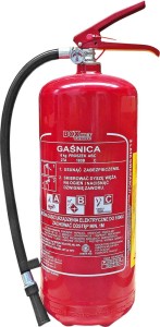 Gaśnica proszkowa 6 kg. BX-GP-6XABC-O-E