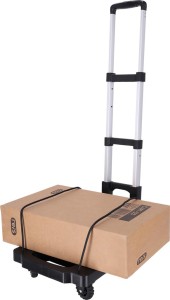Składany wózek transportowy cart-125 czarny 125 kg