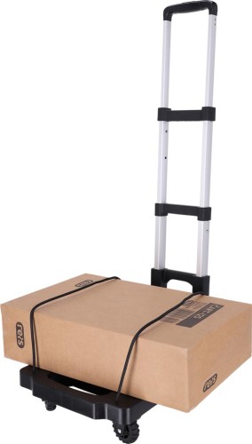 Składany wózek transportowy cart-125 czarny 125 kg