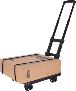Składany wózek transportowy cart-50 czarny 50 kg