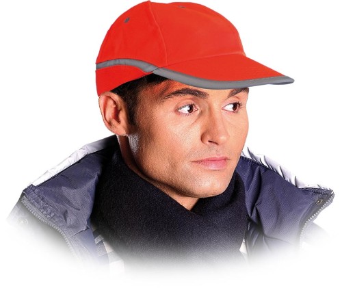 Czapka drelichowa Pomarańczowy CZFLUOP