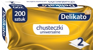 Chusteczki higieniczne deli-chust biały