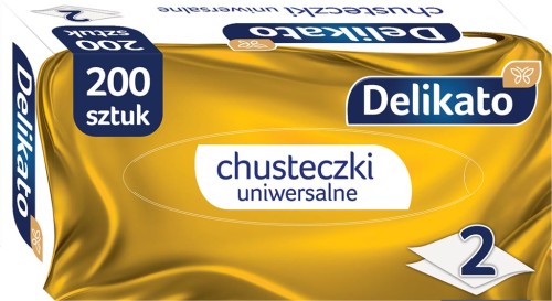 Chusteczki higieniczne deli-chust biały