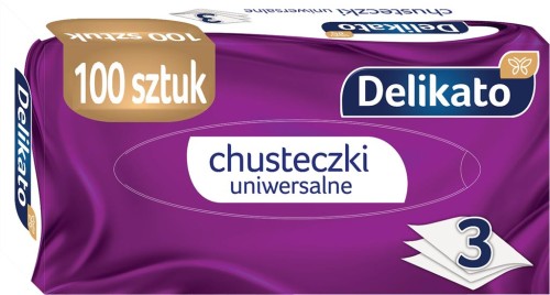 Chusteczki higieniczne deli-chust biały