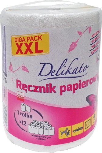 RĘCZNIKI PAPIEROWE DELIKATO-RECGIG