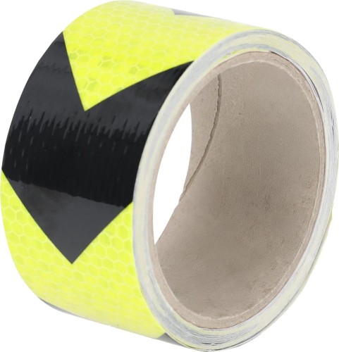 Taśma odblaskowa kierunkowa irectiontape żółto-czarny 5m