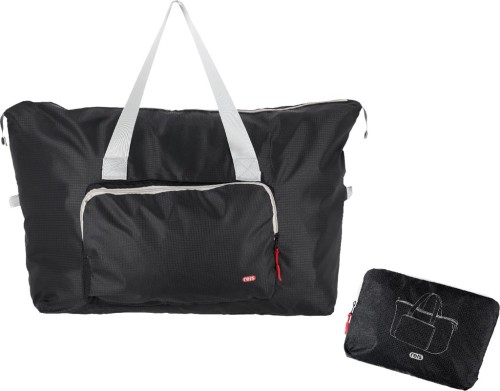 Torba fold-bag czarno-szary uni