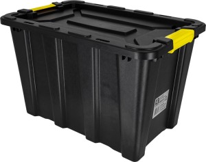 Skrzynia transportowa gbox czarno-żółty 55 l