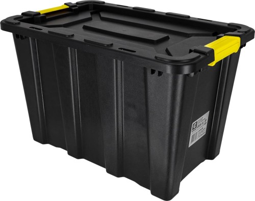Skrzynia transportowa gbox czarno-żółty 55 l