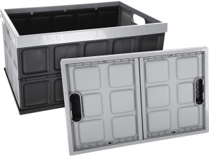 Skrzynia składana foldbox czarno-szary 48 l
