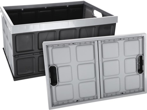Skrzynia składana foldbox czarno-szary 48 l