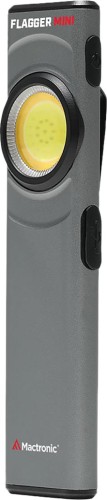 Latarka ręczna handheld-mini szary/stalowy 25x9x101,5