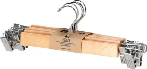 Wieszak drewniany hanger-woodlc040 naturalny