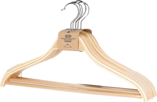 Wieszak drewniany hanger-woodpb093 naturalny