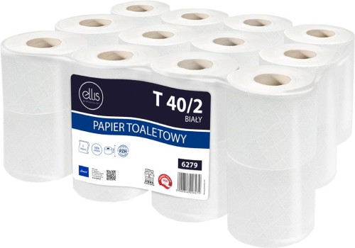 Papier toaletowy hla-pt40 biały