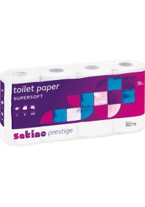 Papier toaletowy Satino Pres HWE-PTSATINOP W biały