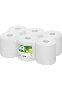 Ręcznik papierowy w rolce ty HWE-RPSATINOC W biały