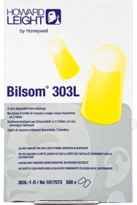 Wkładki przeciwhałasowe HW-OSZ-BILSOM3035 WY biało-żółty L