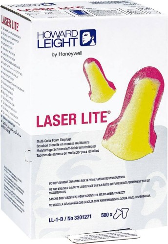 Wkładki przeciwhałasowe HW-OSZ-LASERLITE5 YR żółto-różowy uni