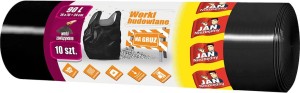 Worki na gruz JAN-WOR-GRUZ B czarny 90 L