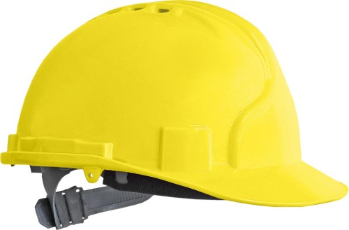 Kask żółty