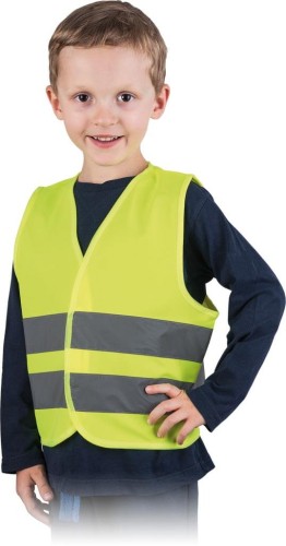 Kamizelka ostrzegawcza dla d KOS-KINDER Y żółty M