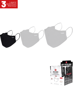 Maseczka Higieniczna Wielokrotnego Użytk REIS MAS-SAFER-MINI B