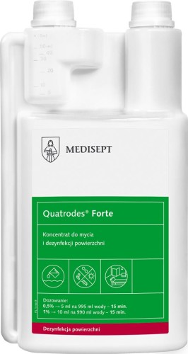 Koncentrat do mycia i dezynfekcji powier med-quatroforte 1 l