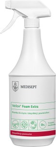 Pianka do czyszczenia powierzchni 8% vat med-velfoamex 1 l
