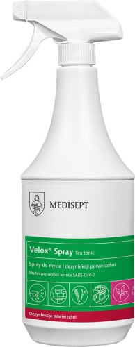 Spray do mycia i dezynfekcji powierzchni med-velspray 1 l