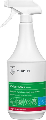 Spray do mycia i dezynfekcji powierzchni med-velspray 1 l