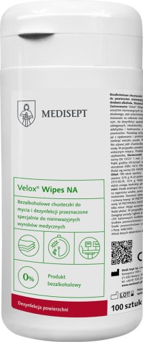 Chusteczki do dezynfekcji 8% vat med-velwipes