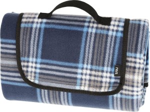 Mata piknikowa icnicmat niebiesko-biały 130x170