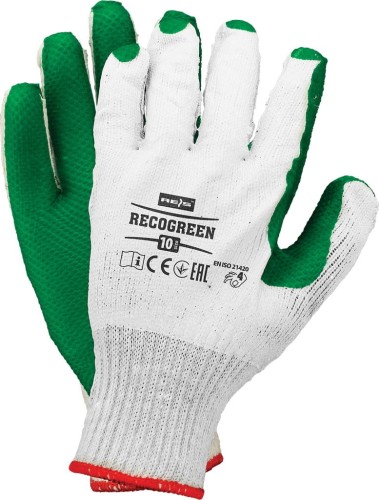 Rękawice GRIP EXTRA RECOGREEN 10
