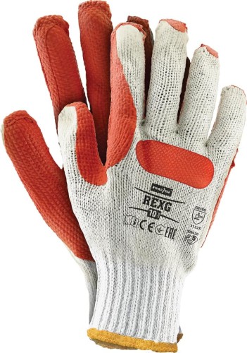 Rękawice brukarskie REXG extra grip 10