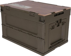 Skrzynia do przechowywania tg-boxm zielono-brązowy 49 l